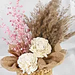 Rustic Elegance Dry Flower Ensemble
