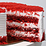 Red Velvet Fresh Cream Cake 1/2kg