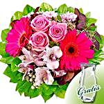 Flower Bouquet Ambiente with vase