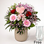 Rosy Love Blossoms Bouquet