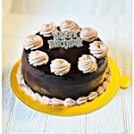 Floral Chocolate Truffle Cake