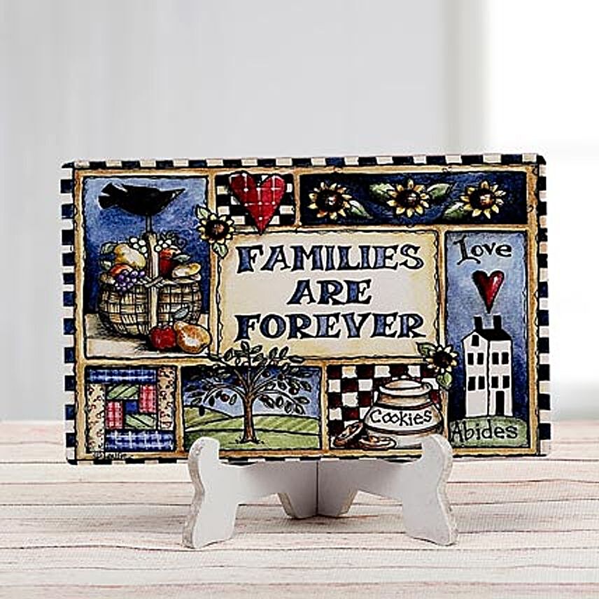 Families Are Forever Plaque