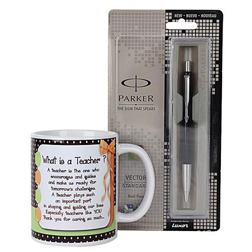 Pen and Mug For Teacher