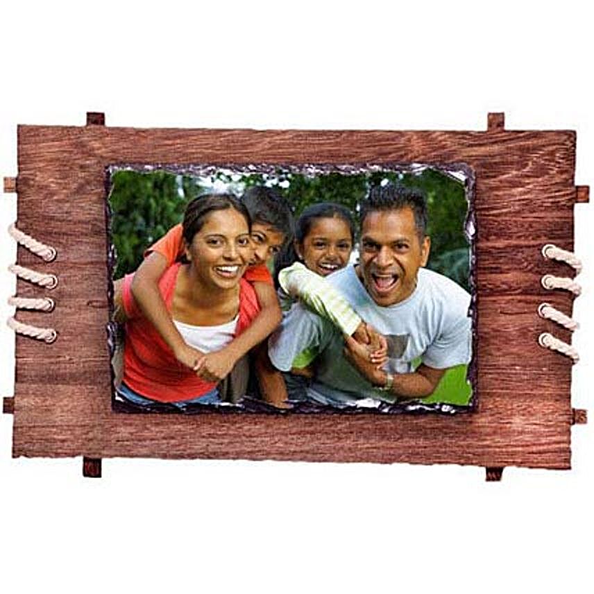 Personalized Framed Photo Rock
