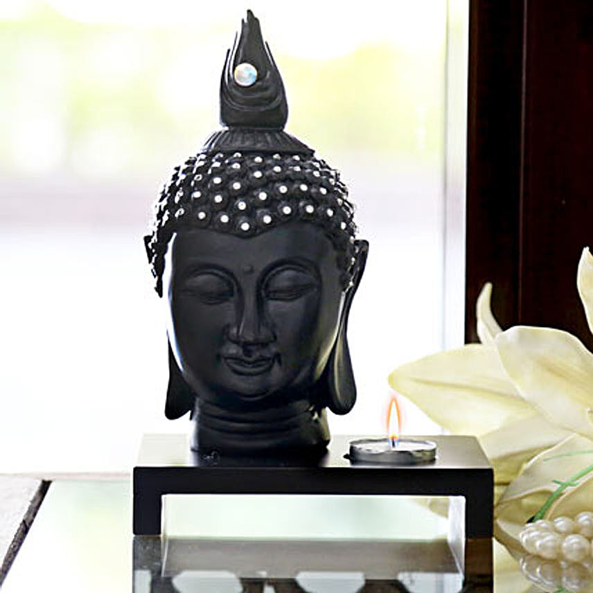 Meditating Black Buddha