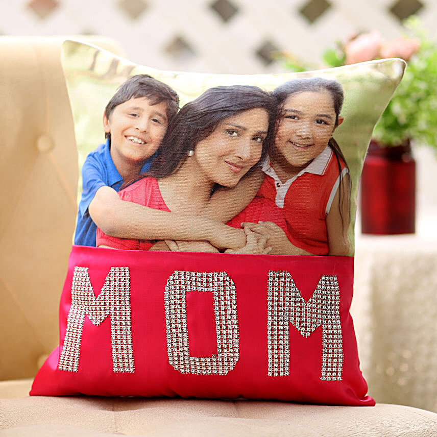 Personalised Dazzling Mom Cushion