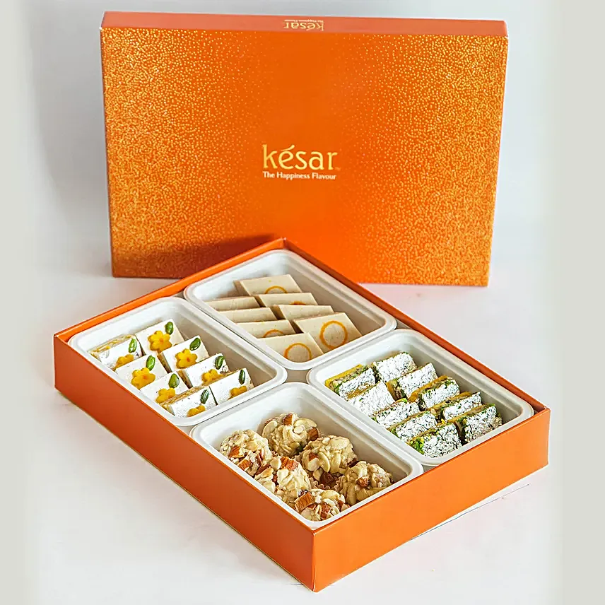 Open Happiness Special Mithai Box By Kesar