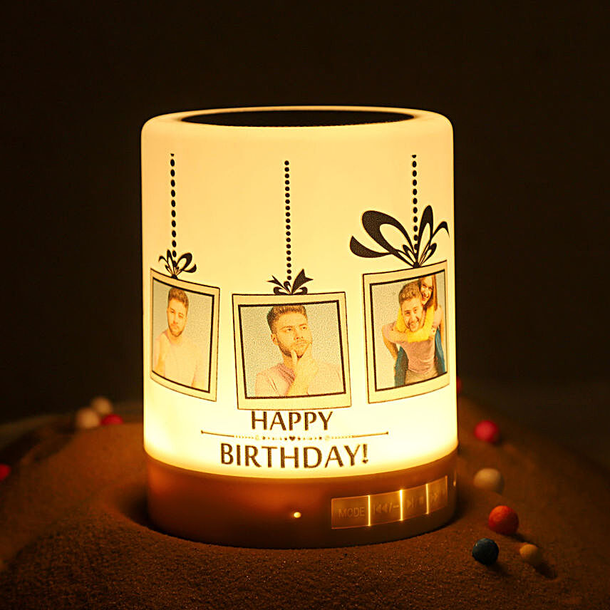 Personalised Birthday Special LED Lamp Speaker