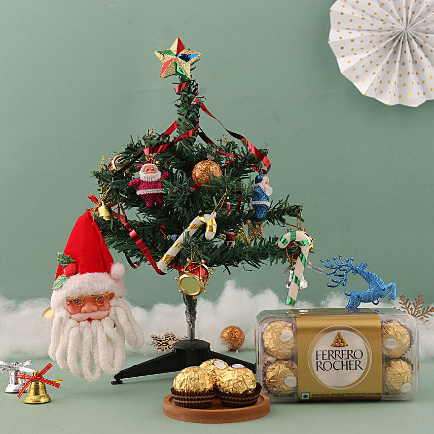 Christmas Tree With Ferrero Rocher
