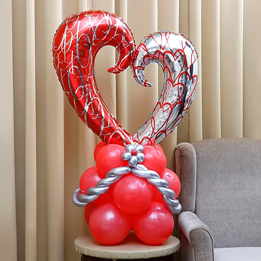 Forever Love Balloon Arrangement
