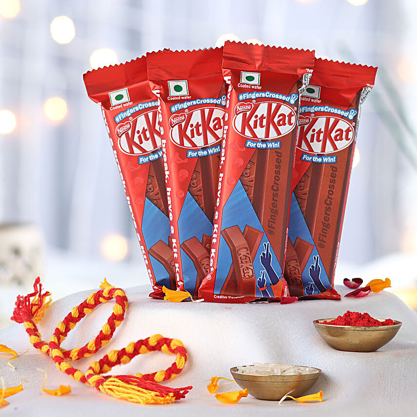 Bhai Dooj Special Mauli & Kitkat Surprise