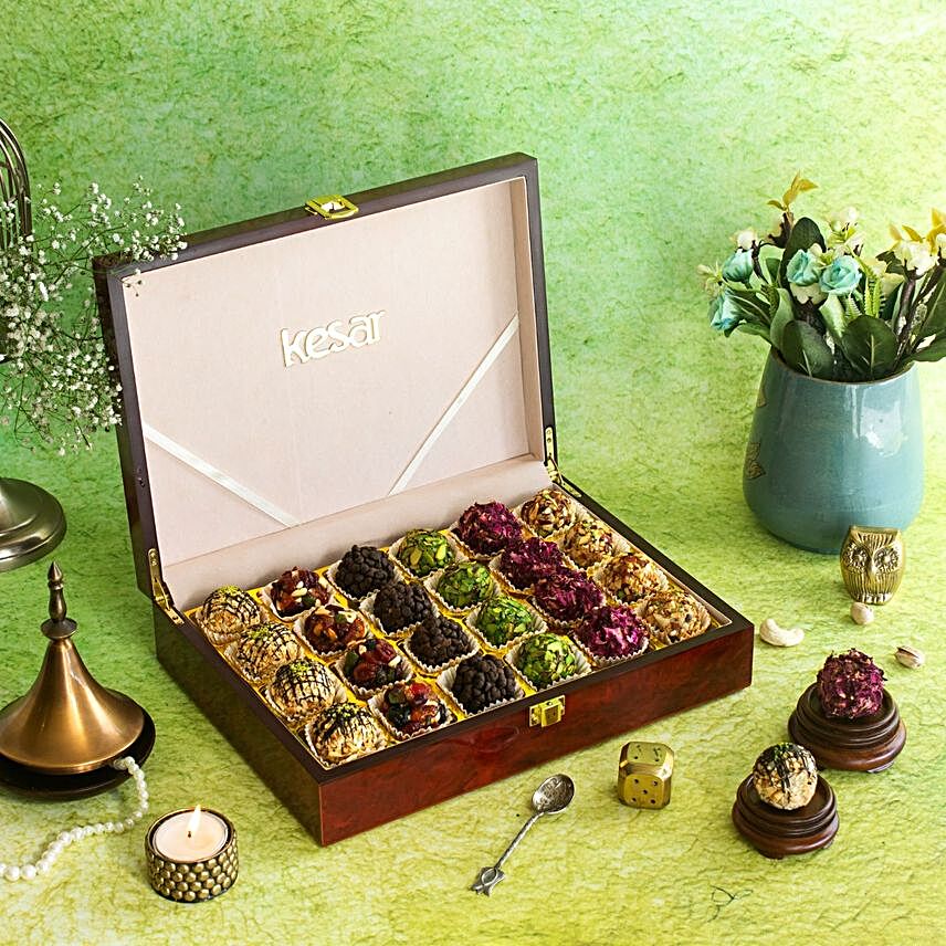 Kesar Gourmet Sweets Royal Mosaic Diwali Box