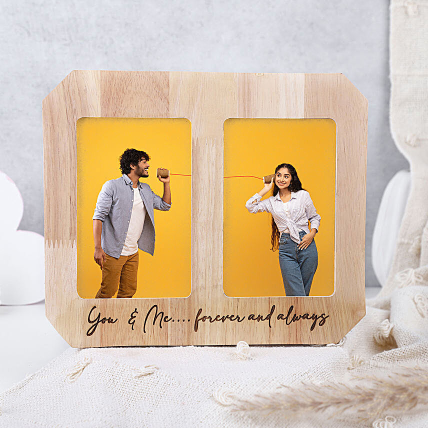 Personalised Forever Love Engraved Photo Frame