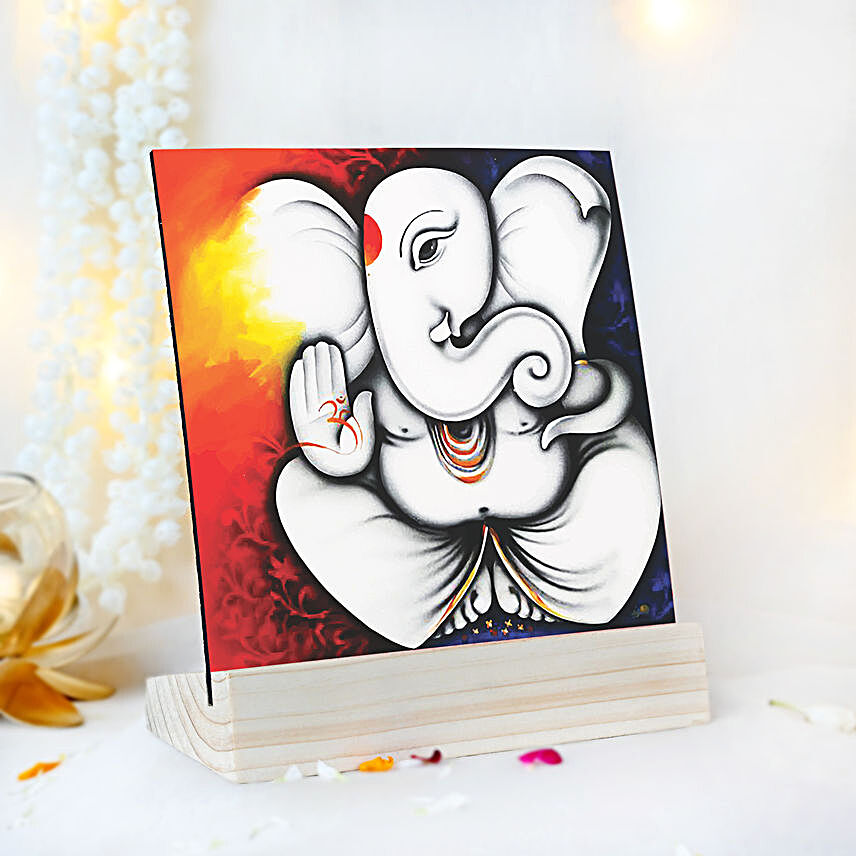 Ganesh Printed Photo Frame