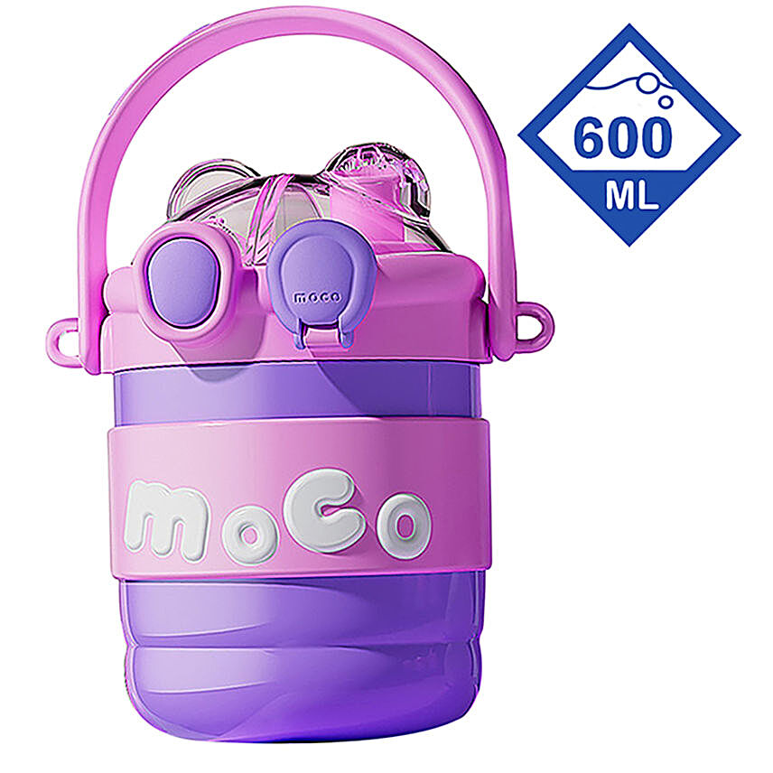 Moco Kids Water Bottle- Purple