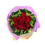 12 Red Roses Bouquet MAL