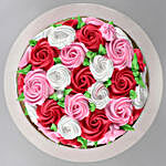 Full Of Roses Designer Cake Half Kg