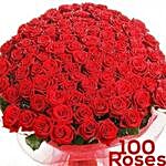 Blooming Love 100 Roses Bunch
