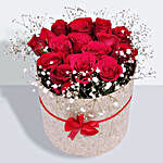 Romantic Red Roses Arrangement