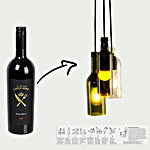 Diy Wine Lamp
