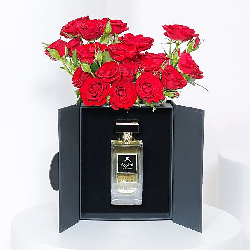 Red Roses with Saffron Oud EDP 100 ml | Agapi Perfumes