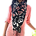 Abstract Print Stole
