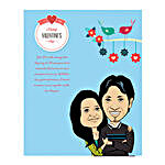 Lovely You Caricature Card
