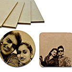 Personalized Wooden Photo Coasters