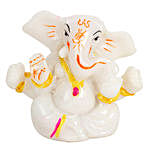White Ganesha Idol