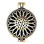Golden Peacock Anique Gold toned locket