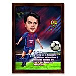 Birthday 3D He Messi Caricature