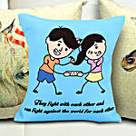 Sibling Fight Cushion