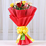 Special 8 Mixed Roses Bouquet