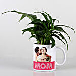 Peace Lily For Mom In Personalised Mug
