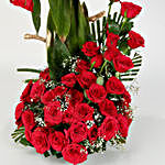 Long Live Love Red Roses Tall Arrangement