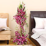 Royal Purple Orchid Arrangement