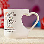 Heart Shaped White Mug