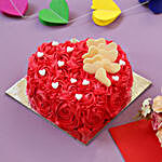 Heart Shaped Love Chocolate Cake- 2 Kg
