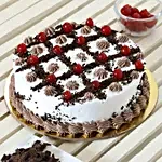 Zig Zag Black Forest Cake- Half Kg