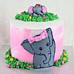6 Layer Cute Elephant Chocolate Cake- 1 Kg