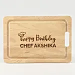 Personalised Birthday Chef Chopping Board