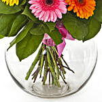Flowers Of Paradise Gerberas Vase