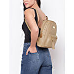 KLEIO Designer Backpack- Beige