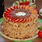 Fruit Walnut Designer Cake- 1 Kg