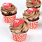 Propose Special Chocolate Cup Cake Set of 6