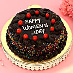 Happy Women s Day Truffle Cake Eggless 1 Kg