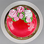 Roses On Top Chocolicious Cake- Half Kg