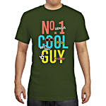 Happy Brother's Day Olive Green T-shirts- Medium