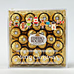 Christmas Greetings Ferrero Rocher Box- 24 Pcs
