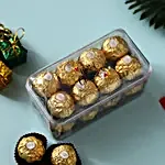 Merry Christmas Ferrero Rocher Box- 16 Pcs